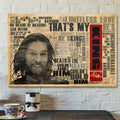God Canvas - Bible Verse Canvas - Unique Christian Canvas - That Is My King - Scripture Canvas
