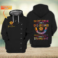 FUNSTUFFPRINT You Can’t Scare Me I Am A Groomer Dog Groomer Pet Groomer Uniform Salon Pet Personalized Name 3D Hoodie and Zip Hoodie