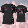 FUNSTUFFPRINT Relined Nails 3D Shirt Men Women Nail Tech Shirt Gift Nail Technician Uniform 3D T-shirt