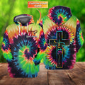 FUNSTUFFPRINT Colorful Faith - Personalized Name 3D Hoodie and Zip Hoodie