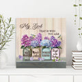 Bible Verse Canvas - Way Maker Canvas My God That Is Who You Are Christian Song Lyrics Canvas Wall Art - Scripture Canvas Wall Art