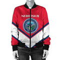 FUNSTUFFPRINTI Montenegro Coat Of Arms Women Bomber Jacket Lucian Style Bomber Jacket