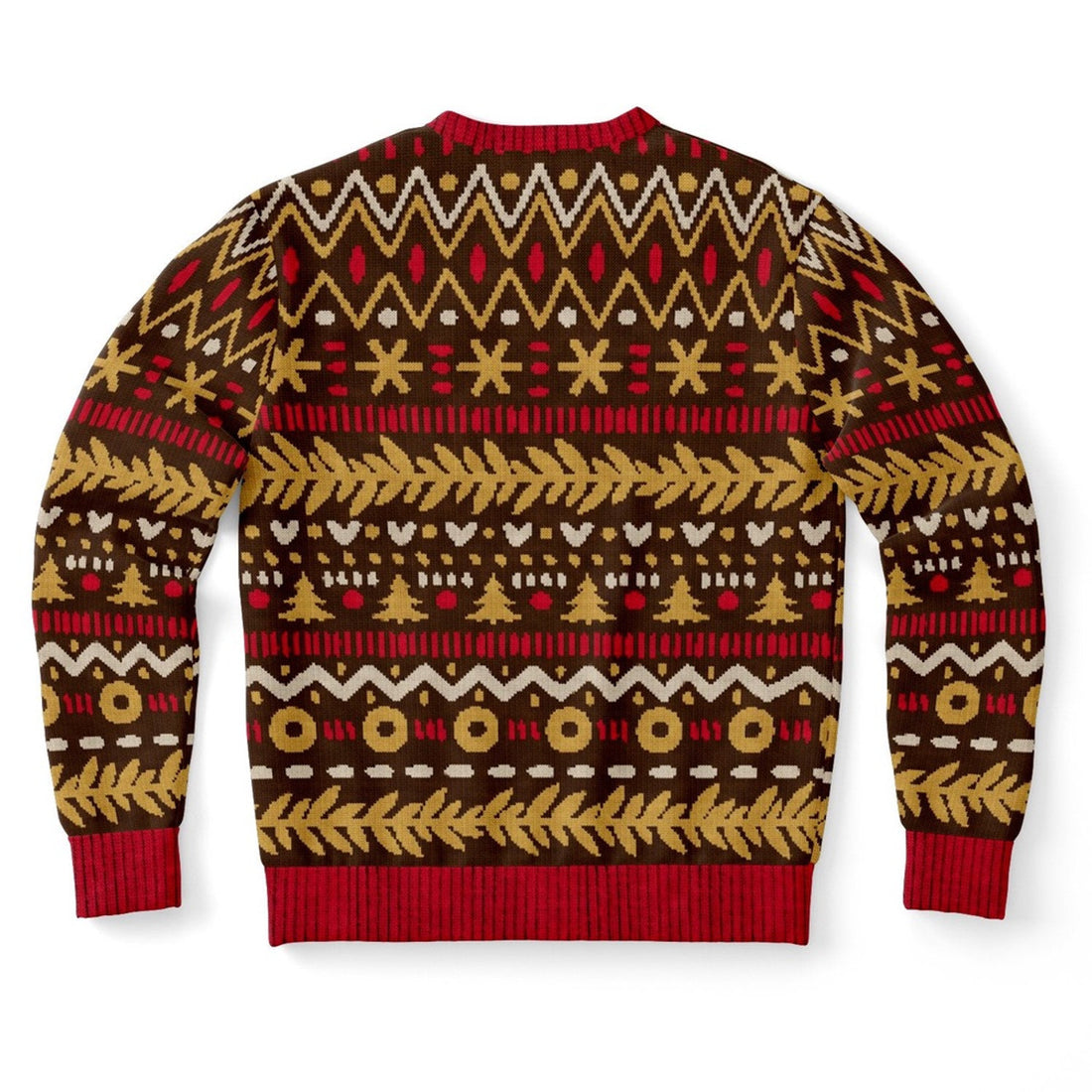 FUNSTUFFPRINT Muscle Rudolph the Red Nosed Gaindeer Ugly Christmas Sweater, Christmas Sweater, Ugly Sweater, Funny Xmas Sweaters Ugly Sweater