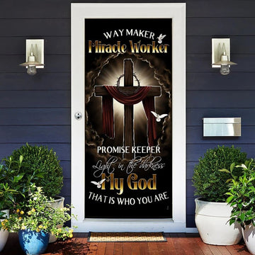 My Beautiful God Door Cover, Christian Door Decor, Door Christian Church, Christian Door Plaques