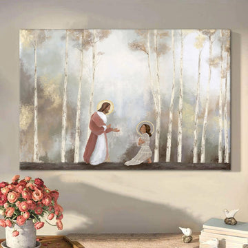 My Own Sacred Grove God Comes To Women Christian Canvas Art - Wall Decorator