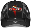 FUNSTUFFPRINT Nails Cross With Crown Of Thorn Jesus Saved My Life All Over Print Baseball Cap - Christian Hats For Men Women