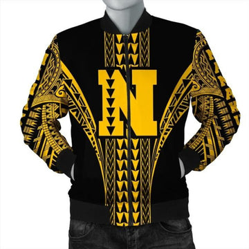 FUNSTUFFPRINTI Nanakuli High Bomber Jacket AH Bomber Jacket