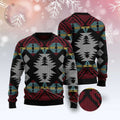 FUNSTUFFPRINT Native American Aboriginal Pattern Ugly Christmas Sweater, Christmas Sweater, Ugly Sweater, Funny Xmas Sweaters Ugly Sweater