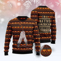 FUNSTUFFPRINT Native Feather Ugly Christmas Sweater, Christmas Sweater, Ugly Sweater, Funny Xmas Sweaters Ugly Sweater