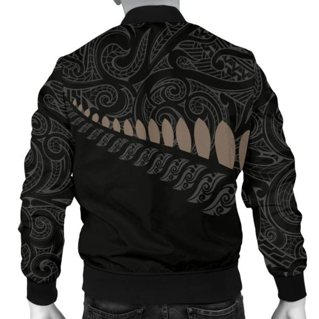FUNSTUFFPRINTI New Zealand - Aotearoa 1st 3D Bomber Jacket