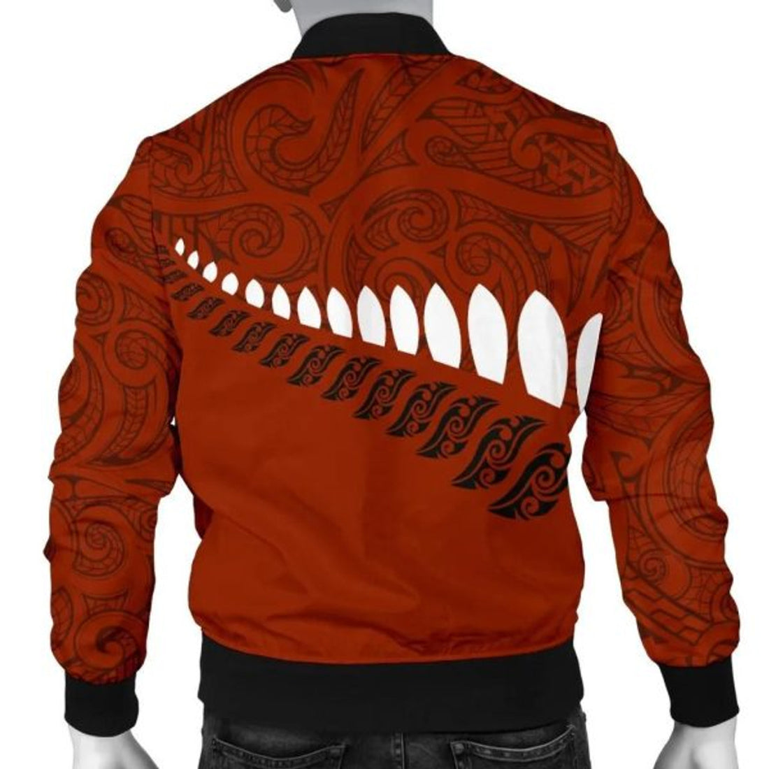 FUNSTUFFPRINTI New Zealand - Aotearoa 4th 3D Bomber Jacket