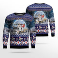 FUNSTUFFPRINT New Hanover County Fire & Rescue 3D Ugly Christmas Sweater – Christmas Gifts For Firefighters Ugly  Sweater