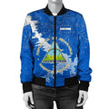 FUNSTUFFPRINTI Nicaragua Christmas Coat Of Arms Women 3D Bomber Jacket