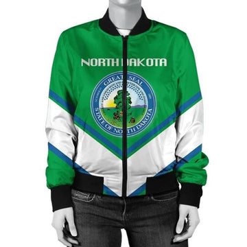 FUNSTUFFPRINTI Nicaragua Coat Of Arms Women Bomber Jacket Lucian Style Bomber Jacket