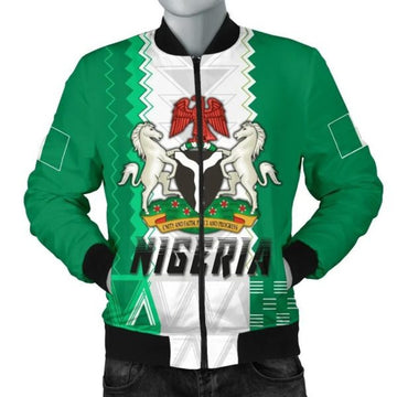 FUNSTUFFPRINTI Nigeria Men's Bomber Jacketimple Sports Bomber Jacket