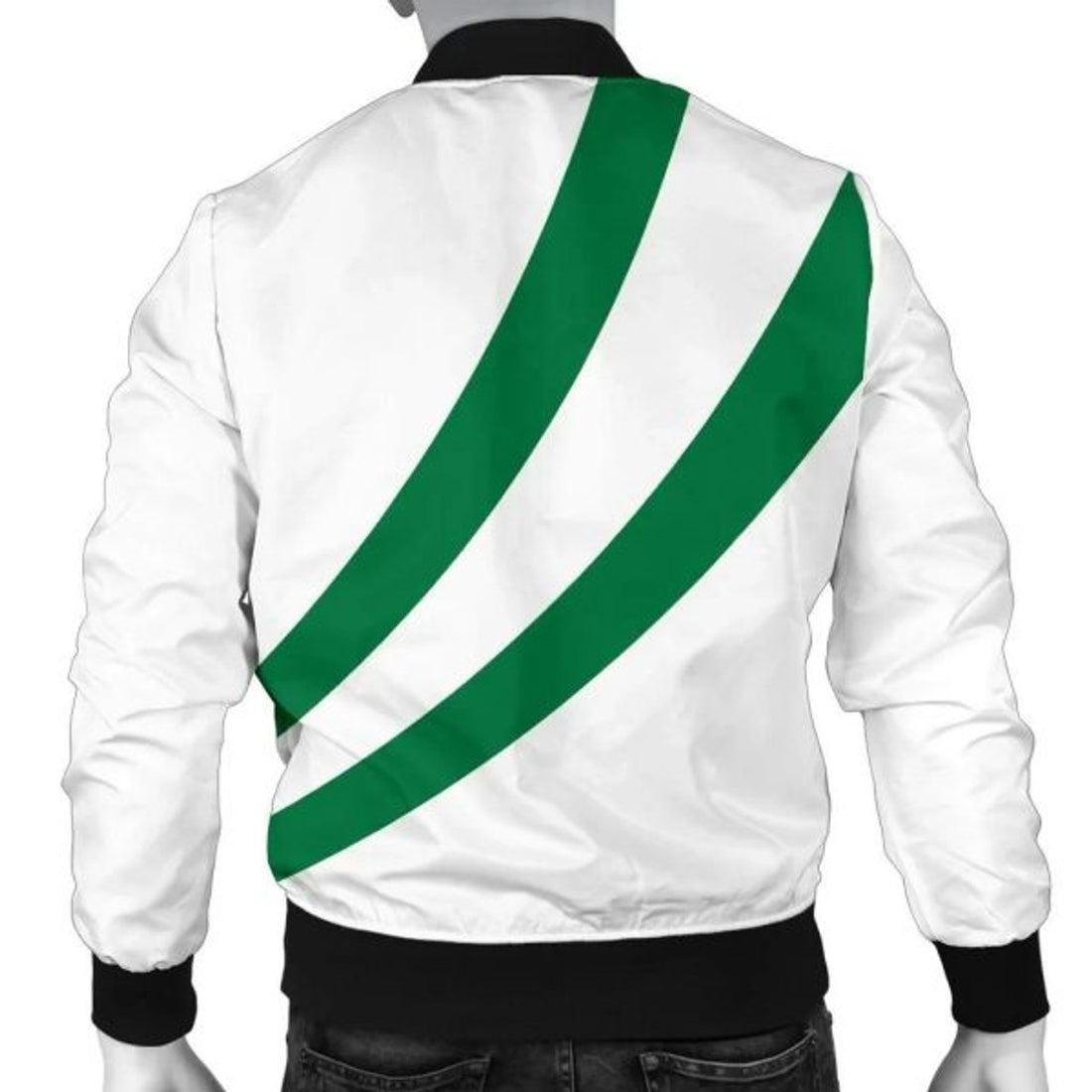 FUNSTUFFPRINTI Nigeria Special Flag Men's 3D Bomber Jacket