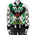FUNSTUFFPRINTI Nigeria Women's Bomber Jacketimple Version Bomber Jacket