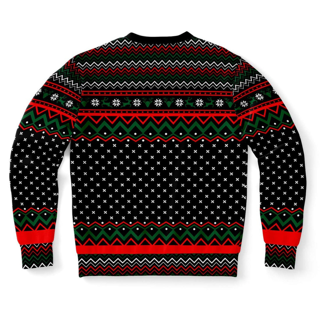 FUNSTUFFPRINT No Offense Santa But I Deliver All Year Long Postman Ugly Christmas Sweater, Christmas Sweater, Ugly Sweater, Funny Xmas Sweaters Ugly Sweater