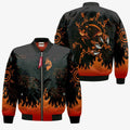FUNSTUFFPRINT Nrt Kurama Bomber Jacket Cosplay Costumes 3D Bomber Jacket