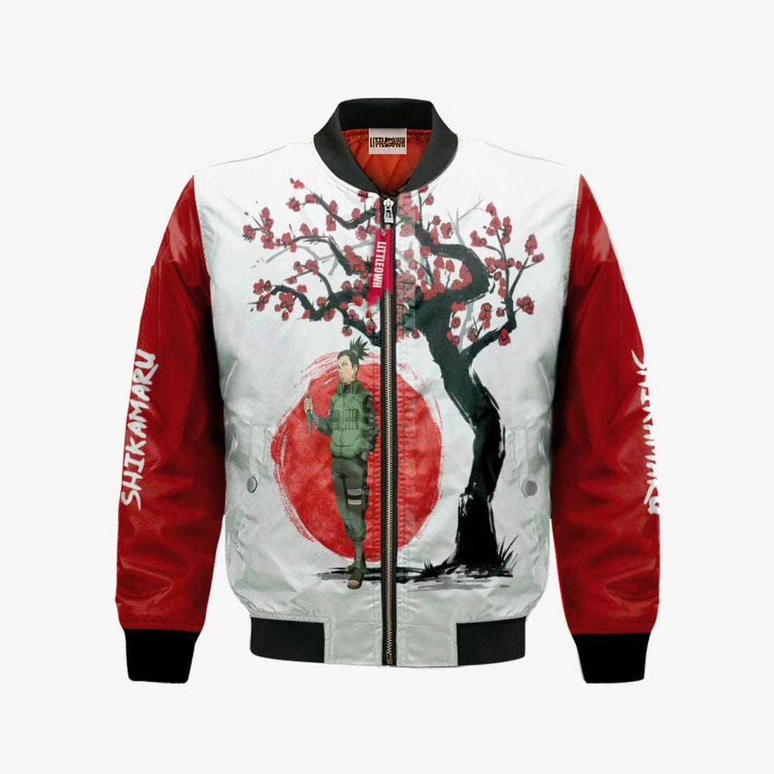 FUNSTUFFPRINT Nrt Shikamaru Bomber Jacket Custom Ninja Under The Sun Cosplay Costumes 3D Bomber Jacket