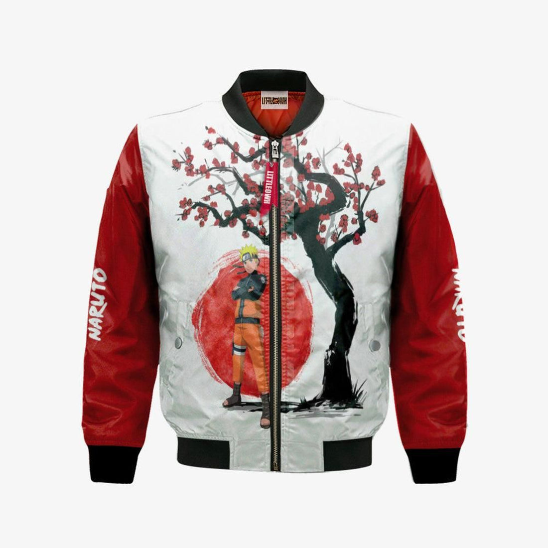 FUNSTUFFPRINT Nrt Uzumaki Bomber Jacket Custom Ninja Under The Sun Cosplay Costumes 3D Bomber Jacket