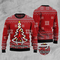 FUNSTUFFPRINT Nurse Ugly Christmas Sweater, Christmas Sweater, Ugly Sweater, Funny Xmas Sweaters Ugly Sweater