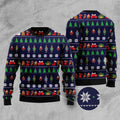 FUNSTUFFPRINT Nutcracker Pattern Ugly Christmas Sweater, Christmas Sweater, Ugly Sweater, Funny Xmas Sweaters Ugly Sweater