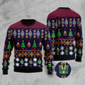FUNSTUFFPRINT Nutcracker Ugly Christmas Sweater, Christmas Sweater, Ugly Sweater, Funny Xmas Sweaters Ugly Sweater