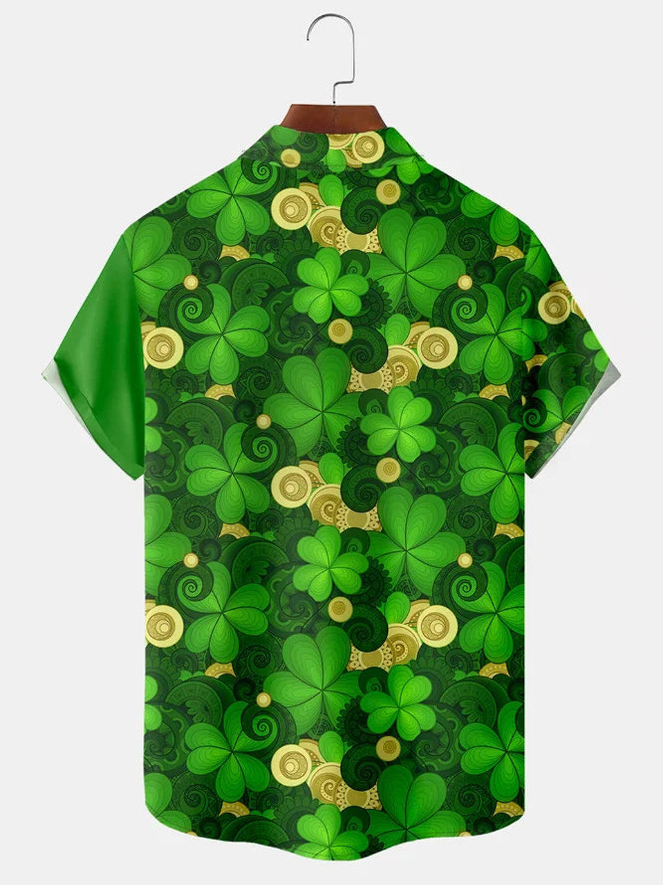 St. Patrick's Day Shamrocks hawaiian shirt