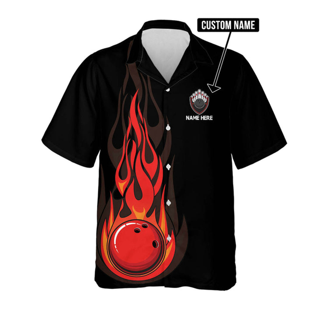 Custom Blowers Never Die They Just End Up In The Gutter Hawaiian Shirt, Bowling 3D Shirt