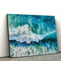 Ocean Waves Beach Canvas Wall Art - Canvas Wall Decor - Home Decor Living Room