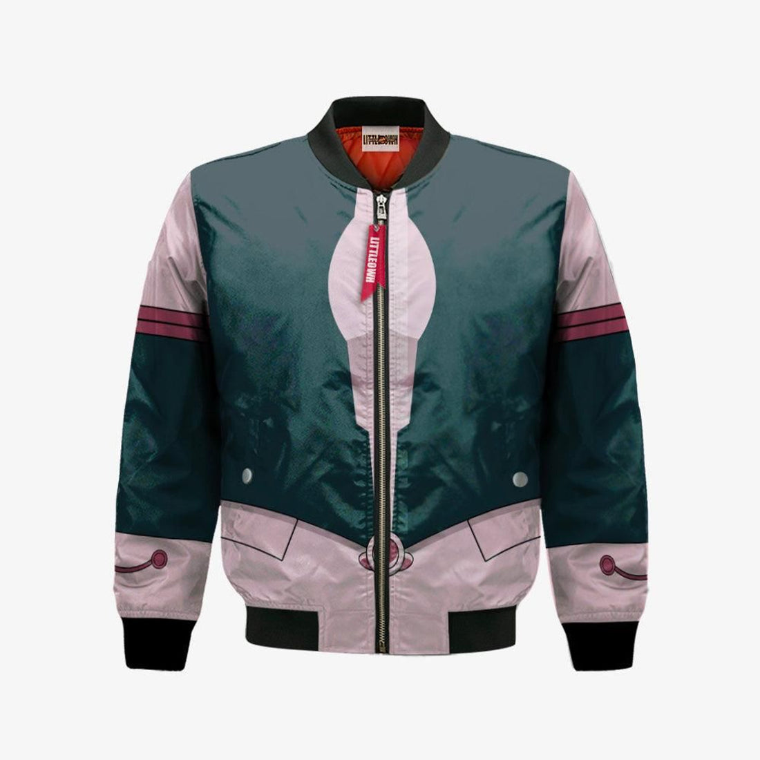 FUNSTUFFPRINT Ochako Uraraka Bomber Jacket Custom My Hero Academia Cosplay Costumes 3D Bomber Jacket