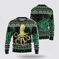 FUNSTUFFPRINT Octopus Ugly Christmas Sweater – Sweater Gifts For Pet Lover Ugly  Sweater