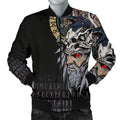 FUNSTUFFPRINT Odin Raven Men's 3D Bomber Jacket