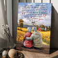 Old Couple, For All The Things My Hands Have Hold The Best By Far Is You Love You For The Rest Of Mine Poster and Canvas