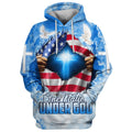 FUNSTUFFPRINT 3D One Nation Under God 1 3D Hoodie and Zip Hoodie