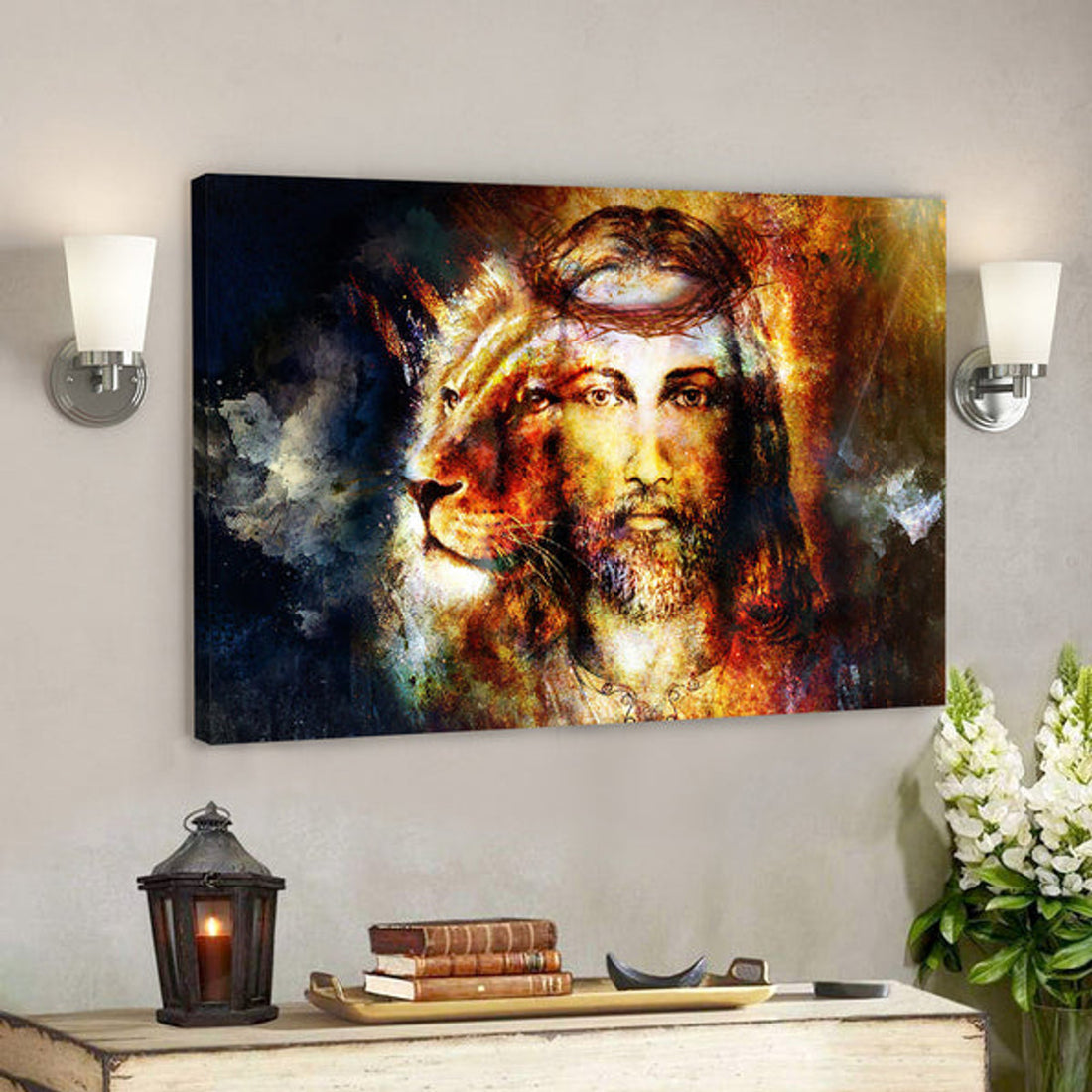 The Lion Of Judah - Jesus Pictures - Christian Canvas Prints - Faith Canvas 