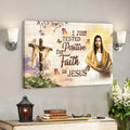 I Just Tested Positive For Faith In Jesus - Cross - Christian Canvas Prints - Jesus Canvas - Bible Verse Canvas 