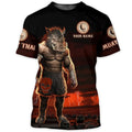 Custom Personalized Name Muay Thai Boar Shirt, 3D Print Martial Art Hoodie, Muay Thai Gift, Martial Art Lover Gifts