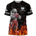 Custom Personalized Pitbull Boxing Hoodie, Boxing Sweatshirt, Funny Boxing T Shirt, Gift For Dog Lovers