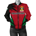 FUNSTUFFPRINT Palestine Bomber Active Women 3D Bomber Jacket
