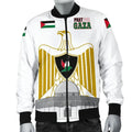 FUNSTUFFPRINT Palestine Bomber Jacket - Pray For Gaza 3D Bomber Jacket
