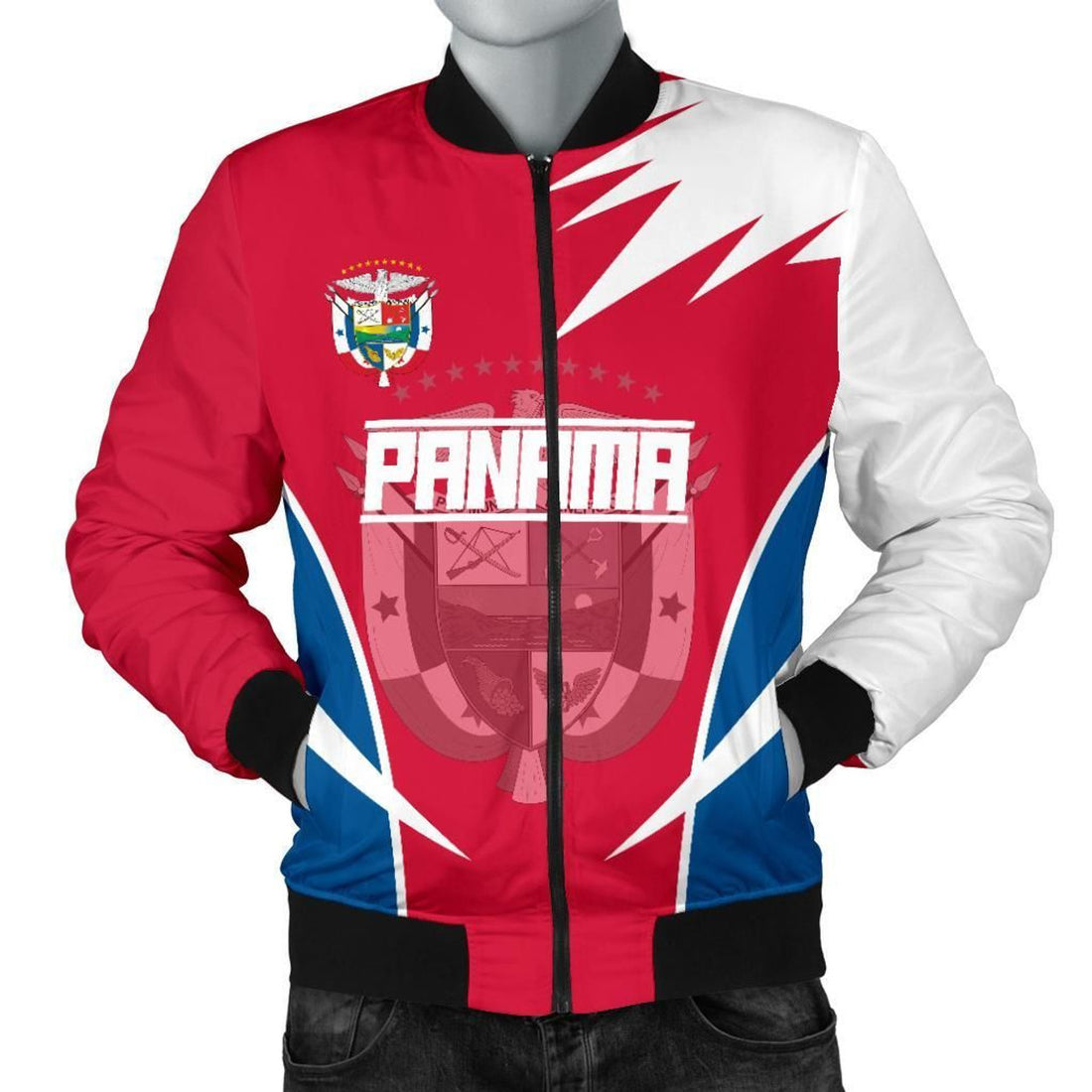 FUNSTUFFPRINT Panama Bomber Jacket Active (Men) 3D Bomber Jacket
