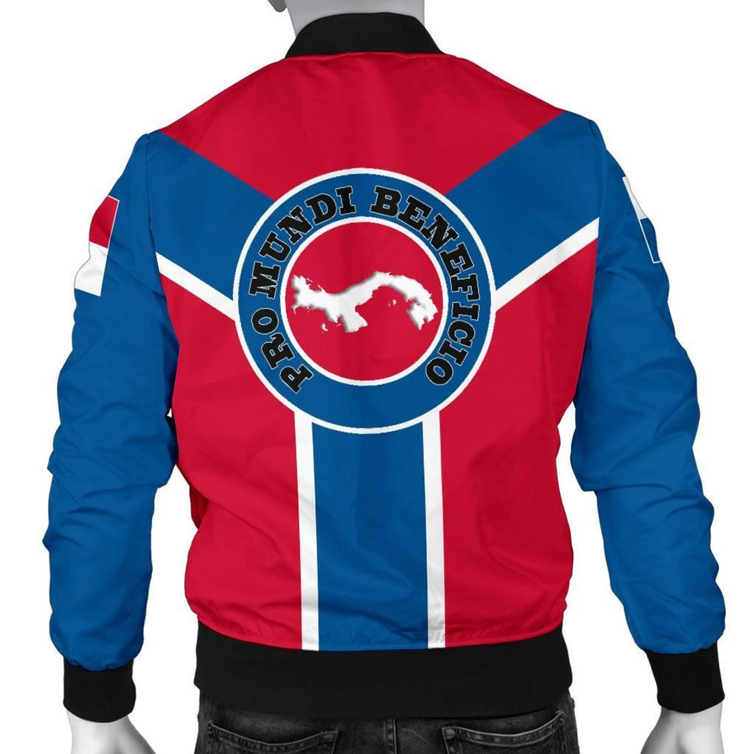 FUNSTUFFPRINT Panama Bomber Rising Men 3D Bomber Jacket