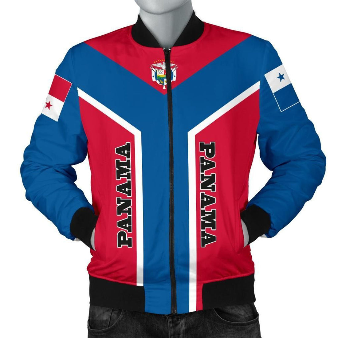 FUNSTUFFPRINT Panama Bomber Rising Men 3D Bomber Jacket