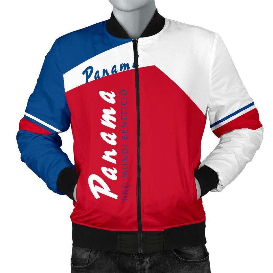 FUNSTUFFPRINT Panama Men's Bomber Jacket - Vera Jacket 3D Bomber Jacket