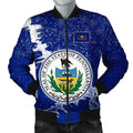 FUNSTUFFPRINT Pennsylvania Christmas Coat Of Arms Men Bomber Jacket Style 3D Bomber Jacket