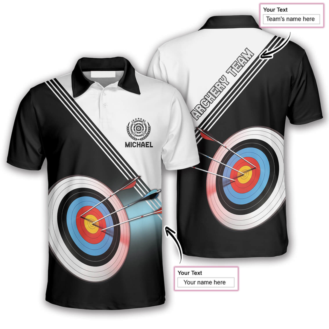 Custom Archery Practice Makes Perfect Custom Archery Shirts For Men, Uniform For Team Archery