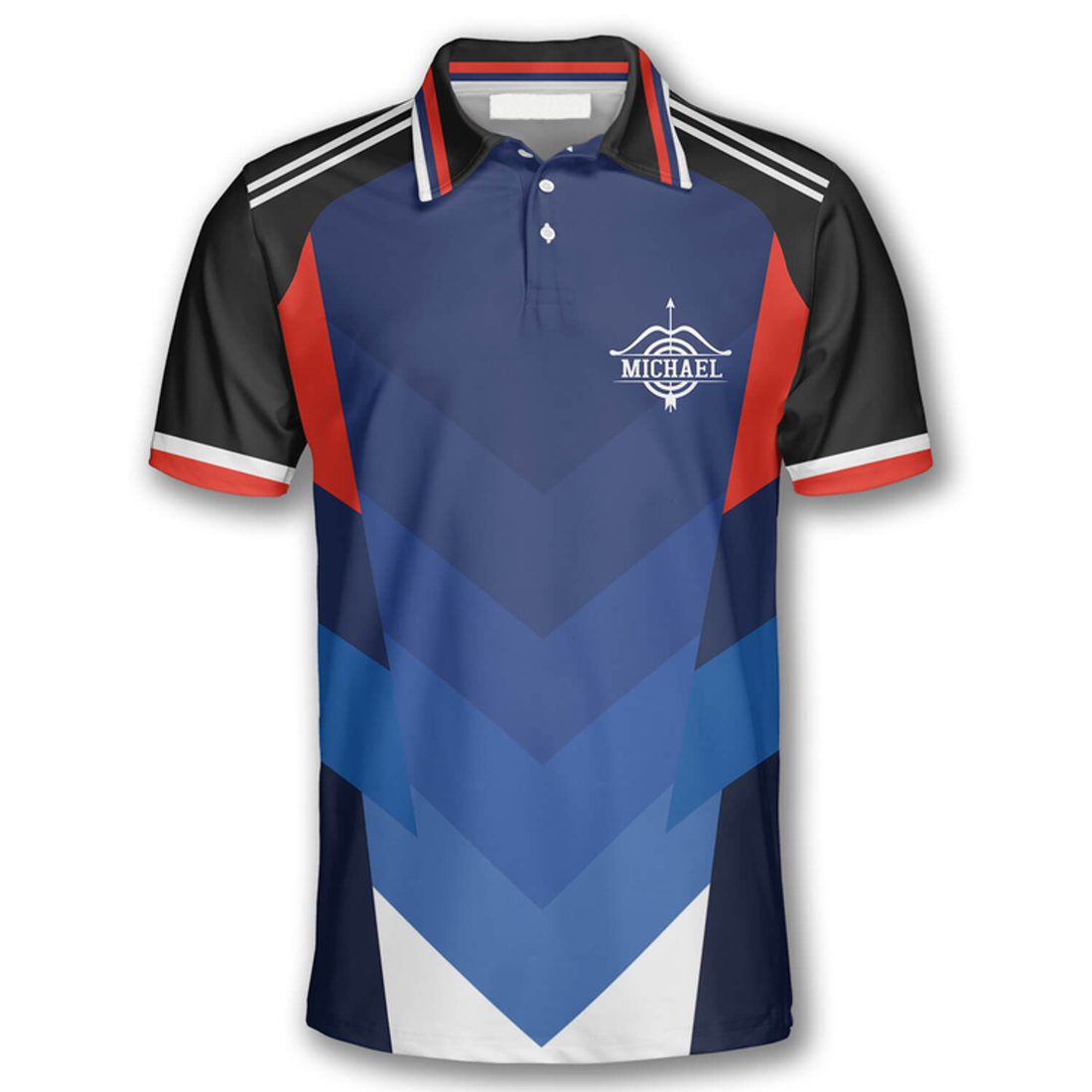 Custom 3D All Over Print Archery Superior Custom Archery Polo Shirts For Men, Idea Gift for Archery Lover