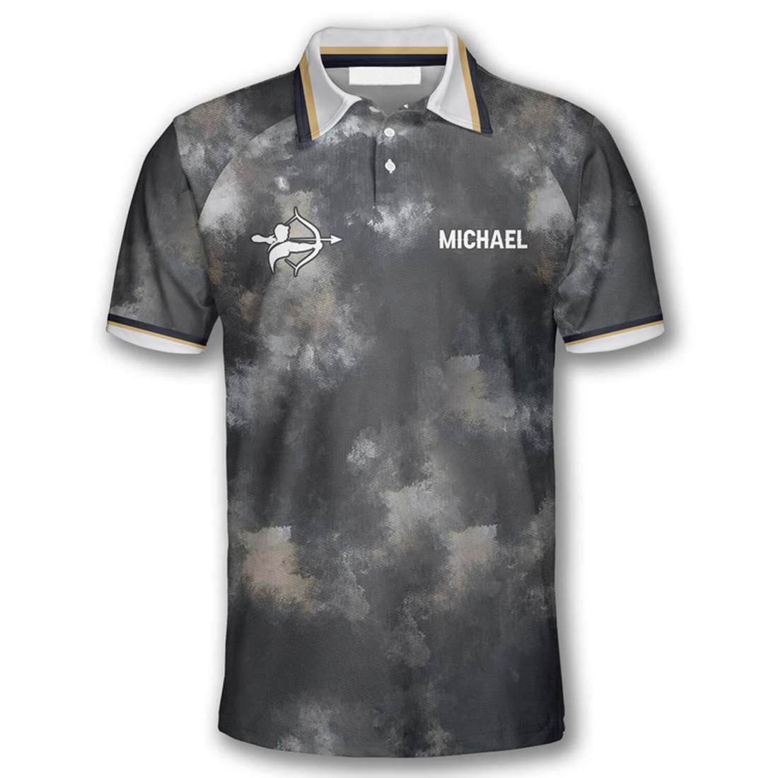 Custom 3D All Over Print Archery Tie Dye Pattern Custom Archery Shirts For Men, Idea Gift For Archery Lover